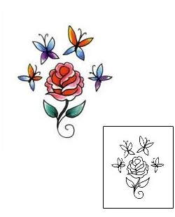 Insect Tattoo Plant Life tattoo | RNF-00184