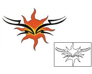 Sun Tattoo Tattoo Styles tattoo | RNF-00237