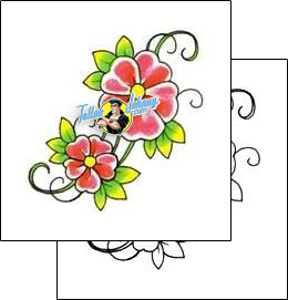Flower Tattoo plant-life-flowers-tattoos-josh-rowan-rnf-00239