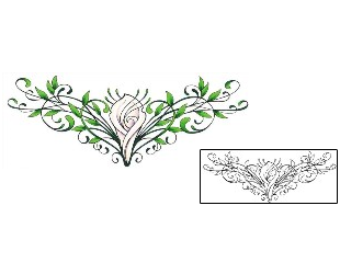 Lily Tattoo Specific Body Parts tattoo | RNF-00242