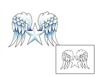 Wings Tattoo Religious & Spiritual tattoo | RNF-00244