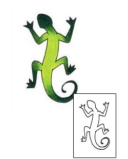 Lizard Tattoo Reptiles & Amphibians tattoo | RNF-00255