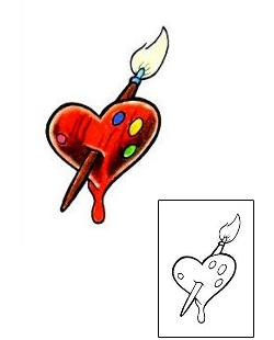 Heart Tattoo RNF-00333
