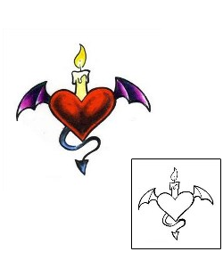 Candle Tattoo Miscellaneous tattoo | RNF-00341