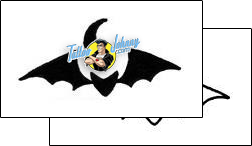 Bat Tattoo rnf-00342