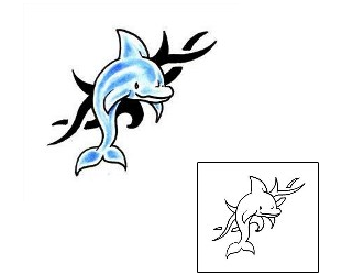 Dolphin Tattoo Tattoo Styles tattoo | RNF-00356