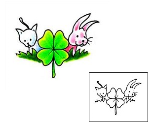 Rabbit Tattoo Ethnic tattoo | RNF-00402
