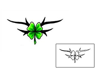 Clover Tattoo Specific Body Parts tattoo | RNF-00408