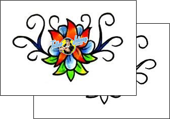 Flower Tattoo plant-life-flowers-tattoos-josh-rowan-rnf-00439