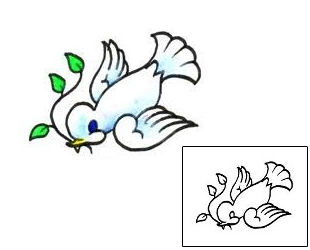 Dove Tattoo Animal tattoo | RNF-00440