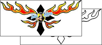 Fire – Flames Tattoo for-women-lower-back-tattoos-josh-rowan-rnf-00456