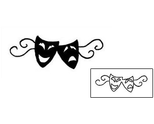 Mask Tattoo Miscellaneous tattoo | RNF-00498