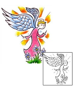 Angel Tattoo Mythology tattoo | RNF-00512