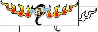 Fire – Flames Tattoo for-women-lower-back-tattoos-josh-rowan-rnf-00540