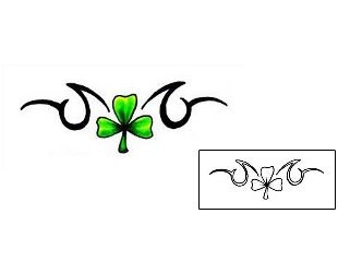 Clover Tattoo Specific Body Parts tattoo | RNF-00550