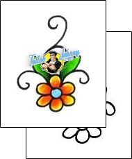 Flower Tattoo plant-life-flowers-tattoos-josh-rowan-rnf-00583