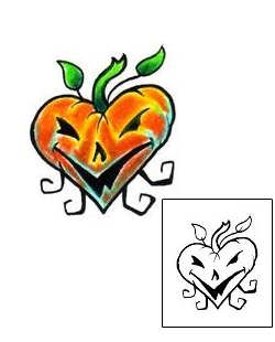Pumpkin Tattoo Horror tattoo | RNF-00611