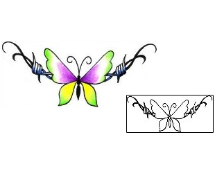 Butterfly Tattoo Specific Body Parts tattoo | RNF-00618