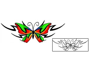 Butterfly Tattoo Specific Body Parts tattoo | RNF-00625