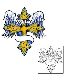 Cross Tattoo Miscellaneous tattoo | RNF-00635