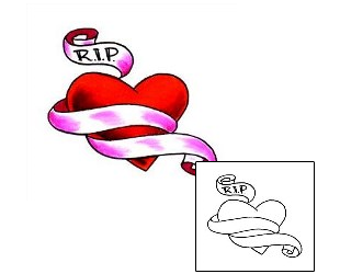 Rest In Peace Tattoo Miscellaneous tattoo | RNF-00636