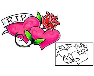Rest In Peace Tattoo Miscellaneous tattoo | RNF-00637