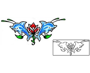 Flower Tattoo Specific Body Parts tattoo | RNF-00640