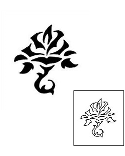 Flower Tattoo Plant Life tattoo | RNF-00641