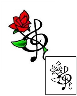 Rose Tattoo Miscellaneous tattoo | RNF-00645