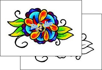 Flower Tattoo plant-life-flowers-tattoos-josh-rowan-rnf-00647