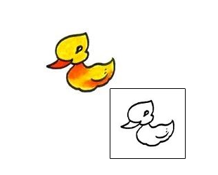 Duck Tattoo Animal tattoo | RNF-00648