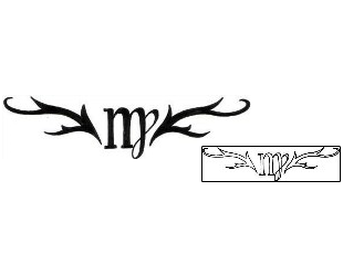 Virgo Tattoo Specific Body Parts tattoo | RNF-00657