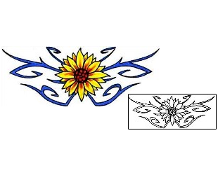 Sunflower Tattoo Specific Body Parts tattoo | RNF-00689