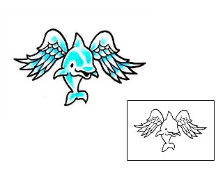 Wings Tattoo Marine Life tattoo | RNF-00717
