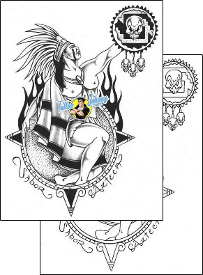 Warrior Tattoo aztec-tattoos-richard-ortega-rof-00045