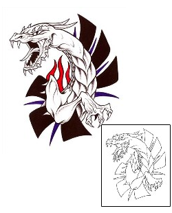 Dragon Tattoo Mythology tattoo | ROF-00074