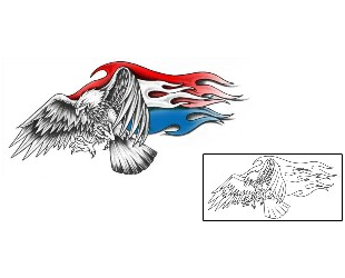 Patriotic Tattoo Miscellaneous tattoo | ROF-00097