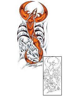 Scorpio Tattoo Zodiac tattoo | ROF-00138