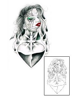 Picture of For Women tattoo | ROF-00150
