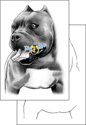 Dog Tattoo animal-tattoos-robert-pho-rpf-00001