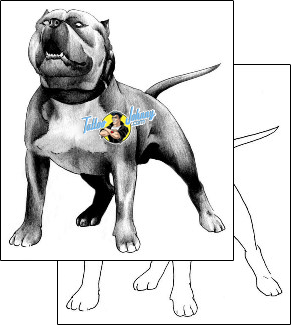 Dog Tattoo animal-tattoos-robert-pho-rpf-00013
