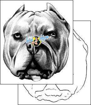 Dog Tattoo animal-tattoos-robert-pho-rpf-00014
