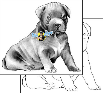 Dog Tattoo animal-tattoos-robert-pho-rpf-00018