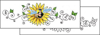 Daisy Tattoo plant-life-daisy-tattoos-rhonda-sigler-rsf-00019