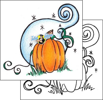 Pumpkin Tattoo pumpkin-tattoos-rhonda-sigler-rsf-00032