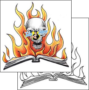 Skull Tattoo horror-skull-tattoos-rhonda-sigler-rsf-00039