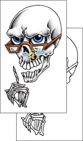 Skeleton Tattoo horror-skeleton-tattoos-rhonda-sigler-rsf-00042
