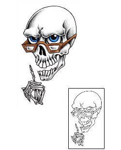 Skeleton Tattoo Horror tattoo | RSF-00042