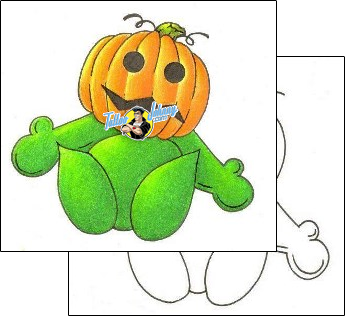 Pumpkin Tattoo rsf-00055