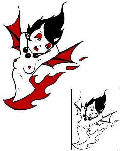 Devil - Demon Tattoo Miscellaneous tattoo | RTF-00058